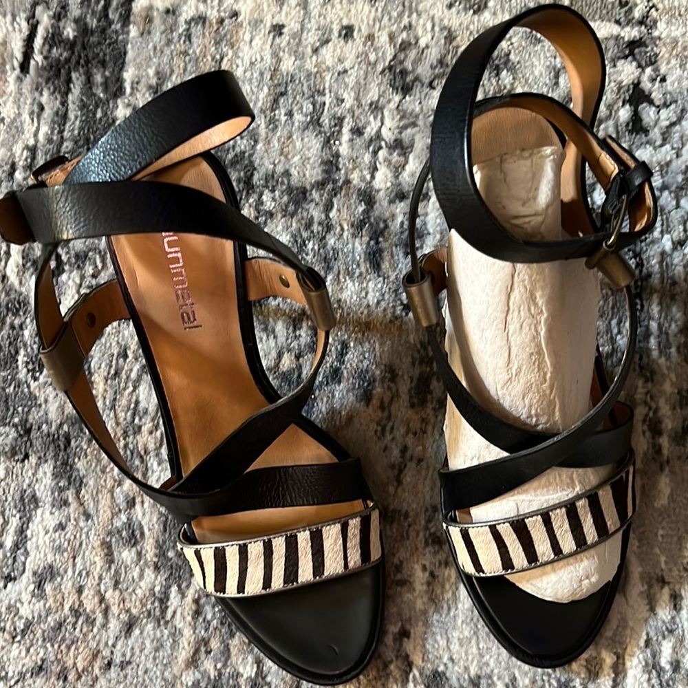 Gunmetal stilettos. Brand new without Box